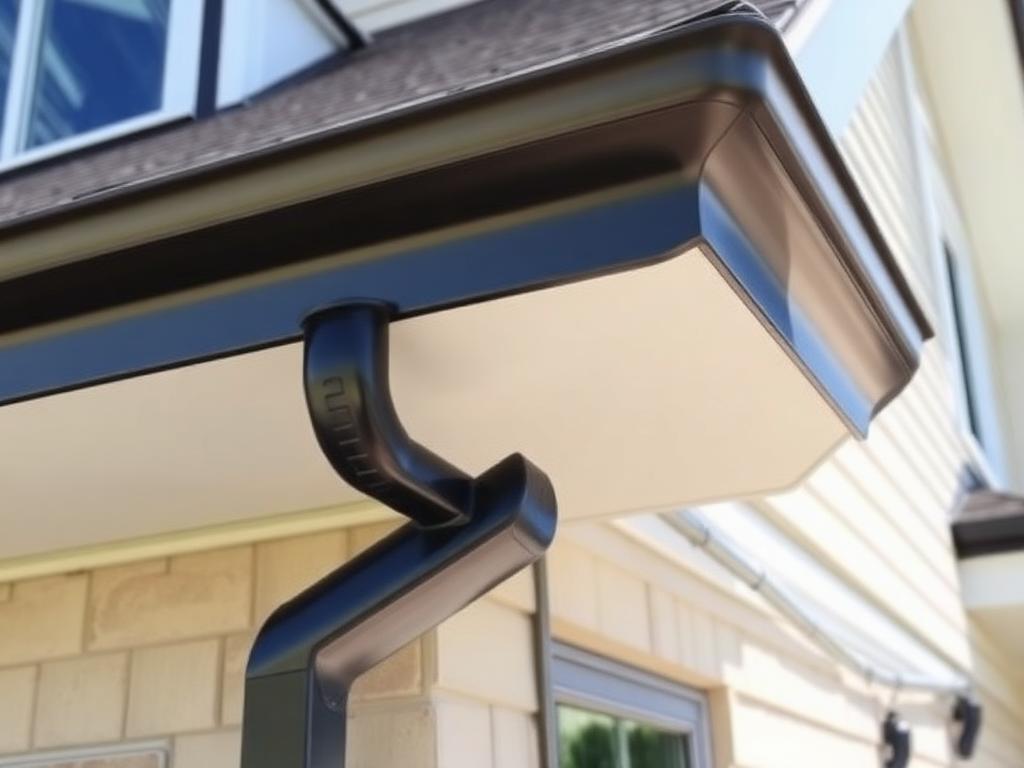 After: new seamless gutters